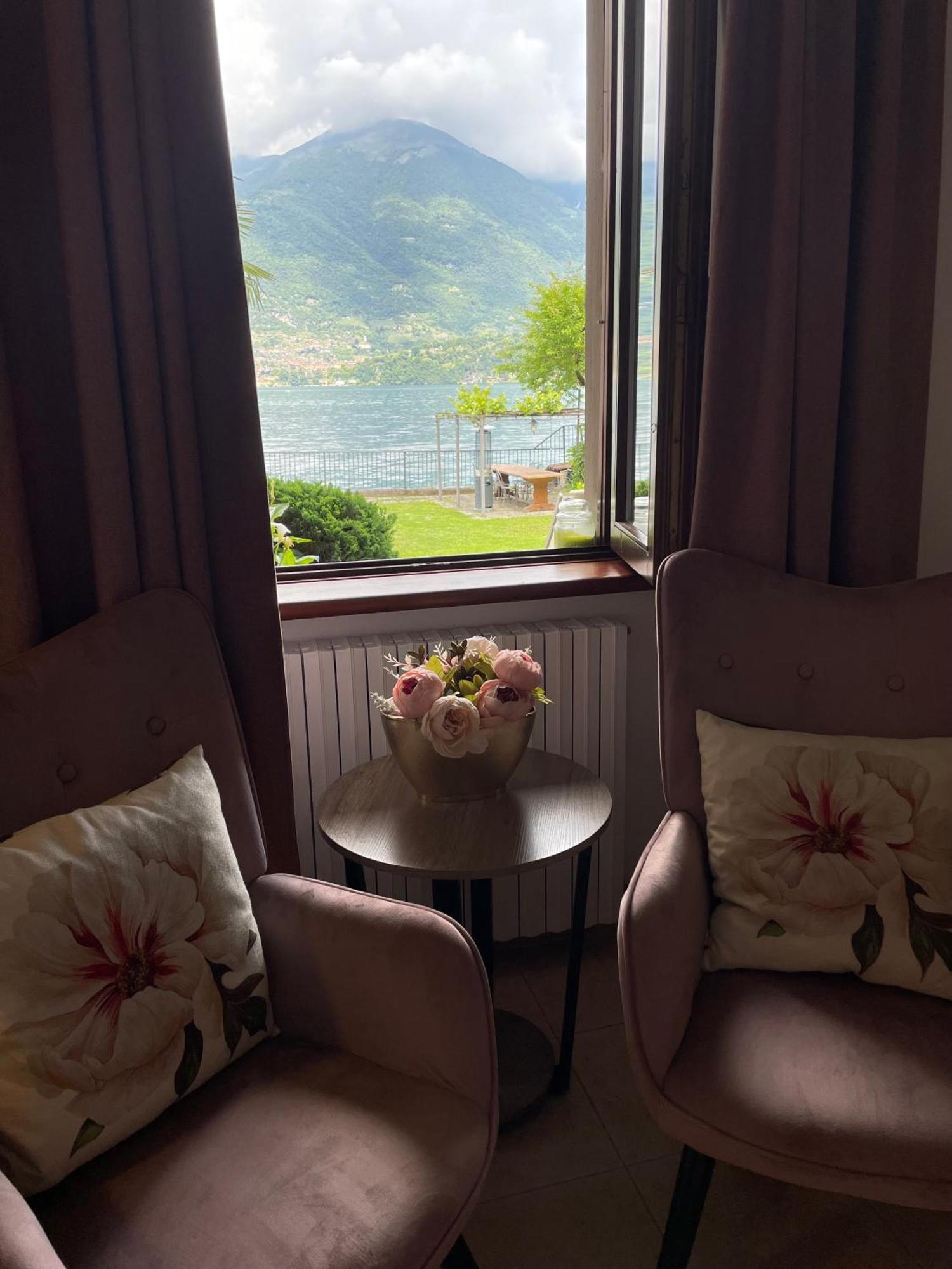 Peonia Apartment - Appartamento Vista Lago 레체노 외부 사진